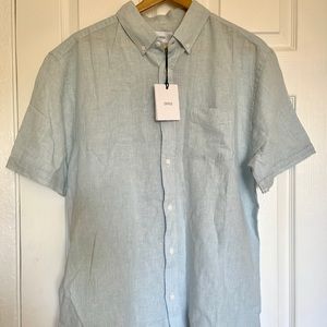 Onia men’s button up shirt, size large